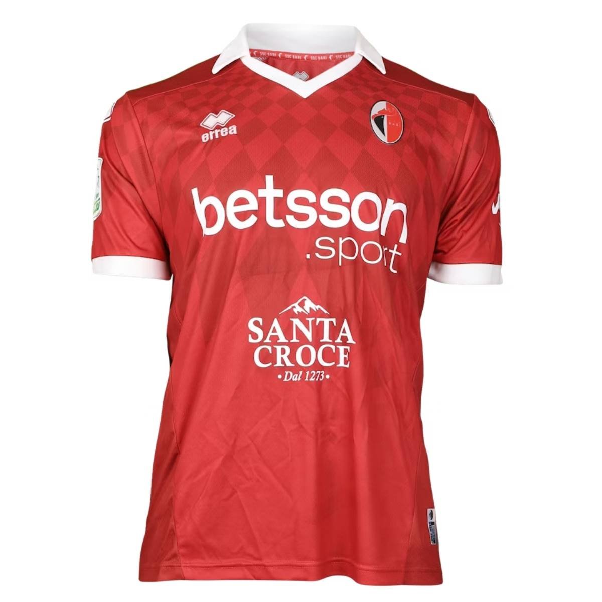 camisa-ssc-bari-vermelho-2025-26-away-ii-masculina Camisa SSC Bari Vermelho 2025/26 Away II Masculina