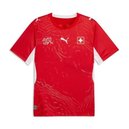 Camisa Suiça Vermelha Copa 2026/27 Home I Masculina