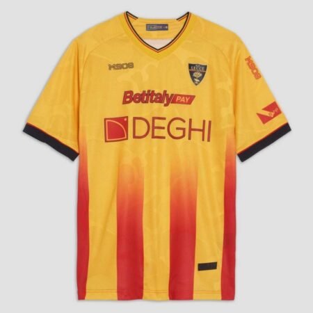 Camisa US Lecce Laranja 2025/26 Home I Masculina