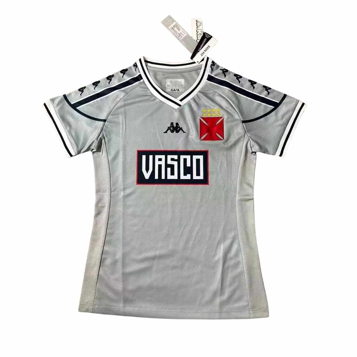camisa-vasco-da-gama-cinza-2025-26-pre-jogo-feminina Camisa Vasco da Gama Cinza 2025/26 Pré-jogo Feminina