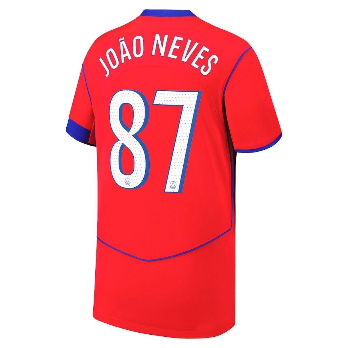 パリ・サンジェルマン シャツ JOÃO NEVES 87 PSG Nike Dri-FIT ADV Home Match Shirt 2025-26 - Womens with João