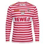 camisa-1-fc-koln-vermelho-2025-26-especial-carnaval-manga-longa