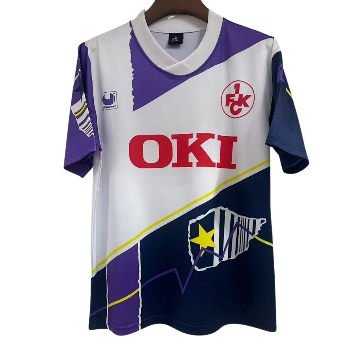 camisa-Kaiserslautern-branco-roxo-1994-95-away-masculina (1) Camisa FC Kaiserslautern Branco/Roxo 1994/95 Away Masculina