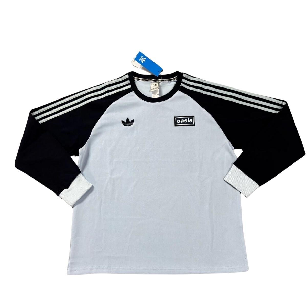 Camisa Adidas Oasis Azul Originals 2025 Manga Longa