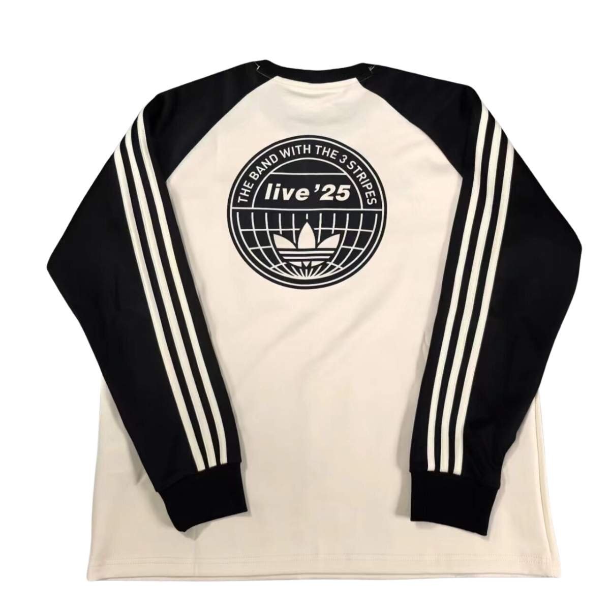 Camisa Adidas Oasis Bege Originals 2025 Manga Longa