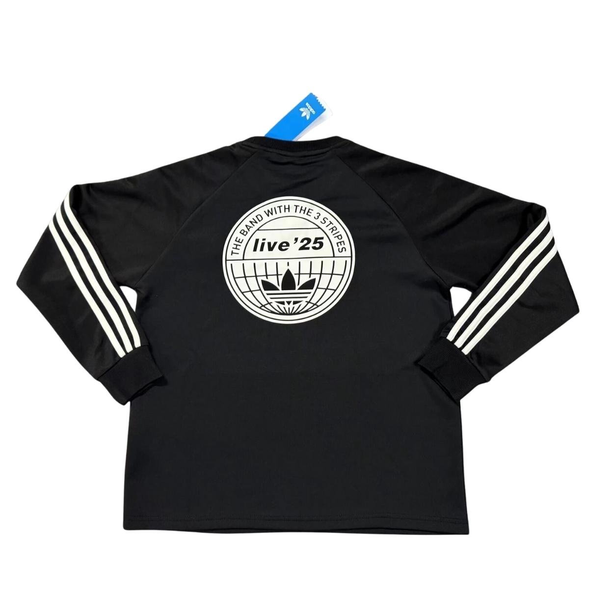 Camisa Adidas Oasis Preta Originals 2025 Manga Longa - Malta esportes