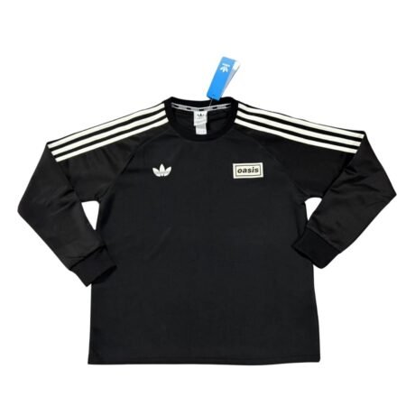 Camisa Adidas Oasis Preta Originals 2025 Manga Longa