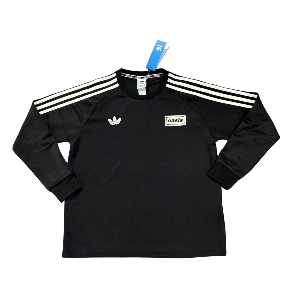 Camisa Adidas Oasis Preta Originals 2025 Manga Longa - Malta esportes