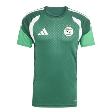 Camisa Argélia Verde Copa 2026/27 Treino  Masculina