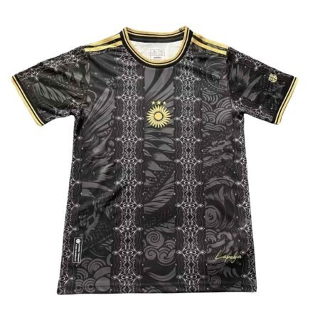 Camisa Argentina Preta Especial 2025/26 Commafootball Masculina