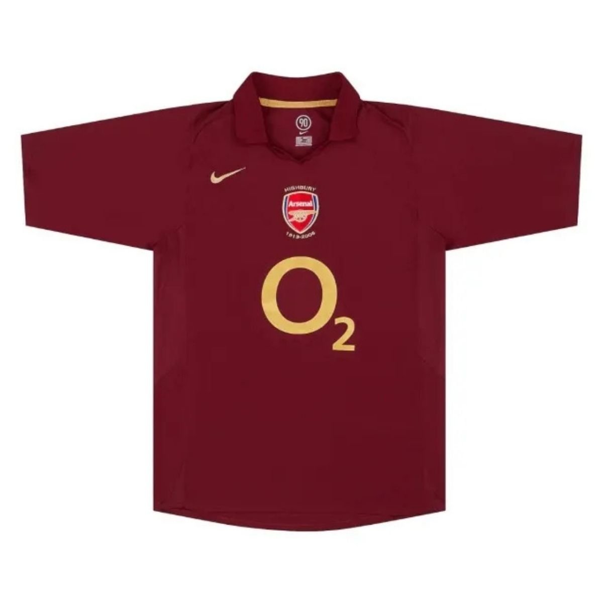camisa-arsenal-vermelho-2025-26-home-i-masculina Camisa Arsenal Vermelho Vinho 2005/06 Home I Masculina