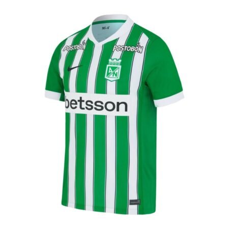 Camisa Atlético Nacional Branco/Verde 2026/27 Titular I Masculina