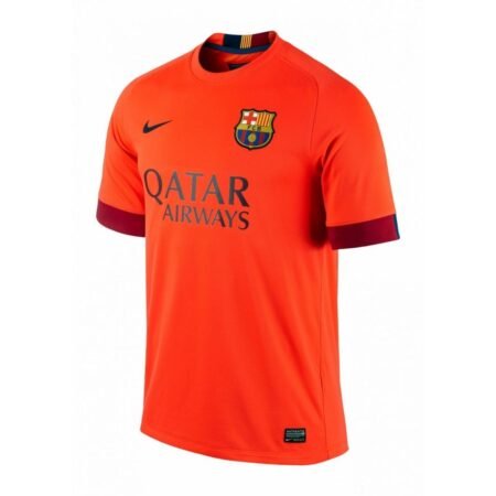 Camisa Barcelona Laranja 2014/15 Away II Masculina