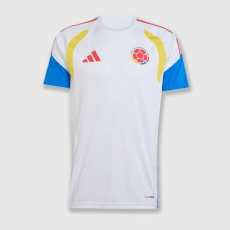 Camisa Colômbia Branca Copa 2026/27  Treino Masculina