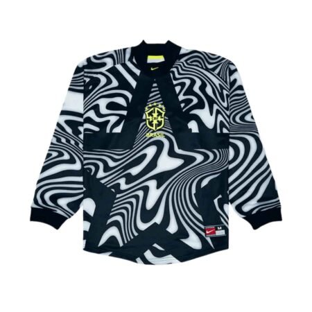 Camisa do Brasil Goleiro Copa Preta 2026/27 Manga Longa Masculina