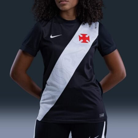 Camisa do Vasco da Gama Preta 2026/27 Titular I Feminina