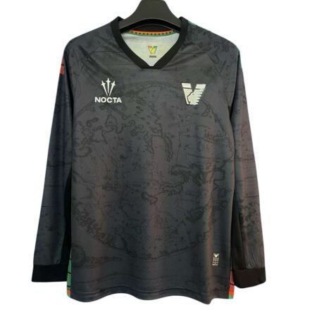 Camisa Venezia Nocta Preta 2025/26 Home I Manga Longa