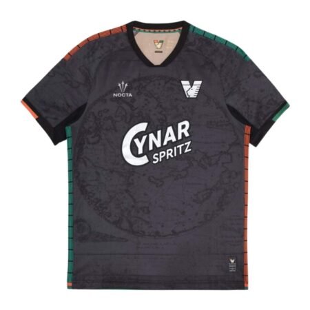 Camisa Venezia Nocta Preta 2025/26 Home I Masculina