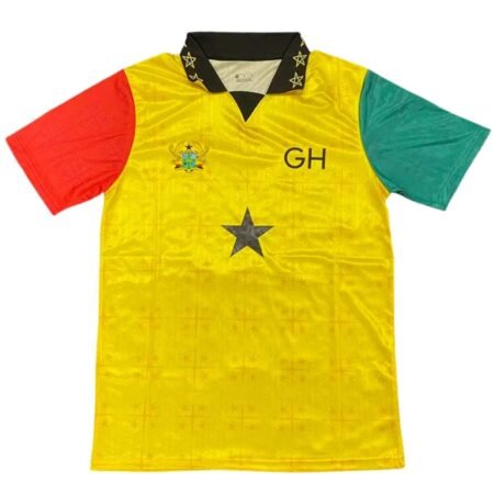 Camisa Seleção de Gana Amarelo 2025/26 Especial Masculina