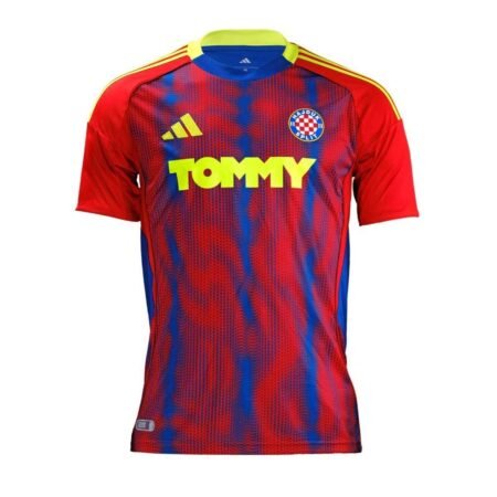Camisa HNK Hajduk Split Vermelha 2025/26 Away II Masculina