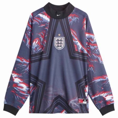 Camisa Inglaterra Goleiro Copa Azul 2026/27 Manga Longa Masculina