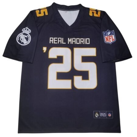 Camisa NFL Real Madrid Azul Escuro 25 Masculina