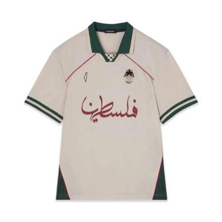 Camisa Palestina Creme Polo 2025/26 Especial Masculina