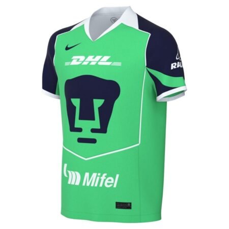 Camisa Pumas UNAM Verde/Azul 2025/26 Third III Masculina