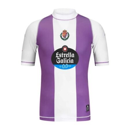 Camisa Real Valladolid Roxo/Branca 2025/26 Especial Masculina
