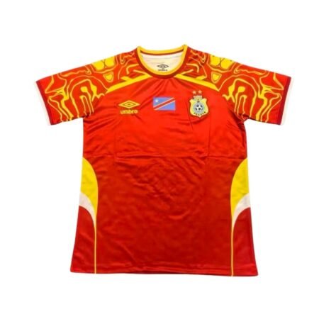 Camisa Seleção do Congo Vermelho 2025/26 Third III Masculina