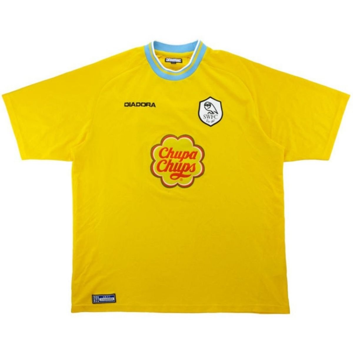 camisa-sheffield-wednesday-amarela-2001-02-away-ii-masculina Camisa Sheffield Wednesday Amarela2001/02 Away II Masculina