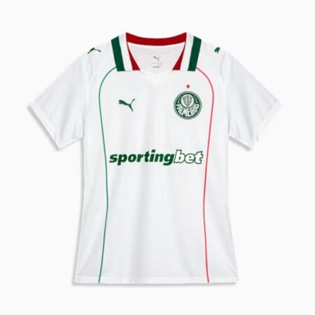 Camisa do Palmeiras Branca 2026/27 Reserva II Feminina
