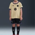 kit-infantil-barcelona-bege-2025-26-away-ii-unissex