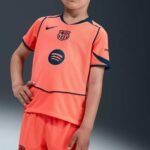 kit-infantil-barcelona-laranja-2025-26-third-iii-unissex
