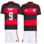 kit-infantil-flamengo-de-pedro-vermelha-2026-27-titular-i-unissex