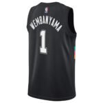 regata-nba-san-antonio-spurs-city-edition-swingman-jersey-25-26-wembanyama-1-preta