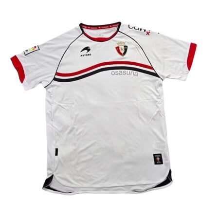 Camisa Club Atlético Osasuna Branca 2010/11 Away II Masculina