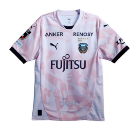 Camisa Kawasaki Frontale Rosa 2026/27 Away II Masculina