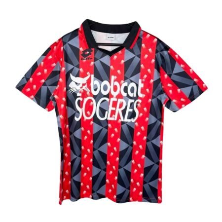 Camisa OGC Nice Vermelha 1993/94 Home I Masculina