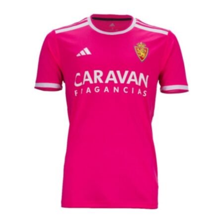 Camisa Real Zaragoza Rosa 2024/25 Pré-jogo Masculina