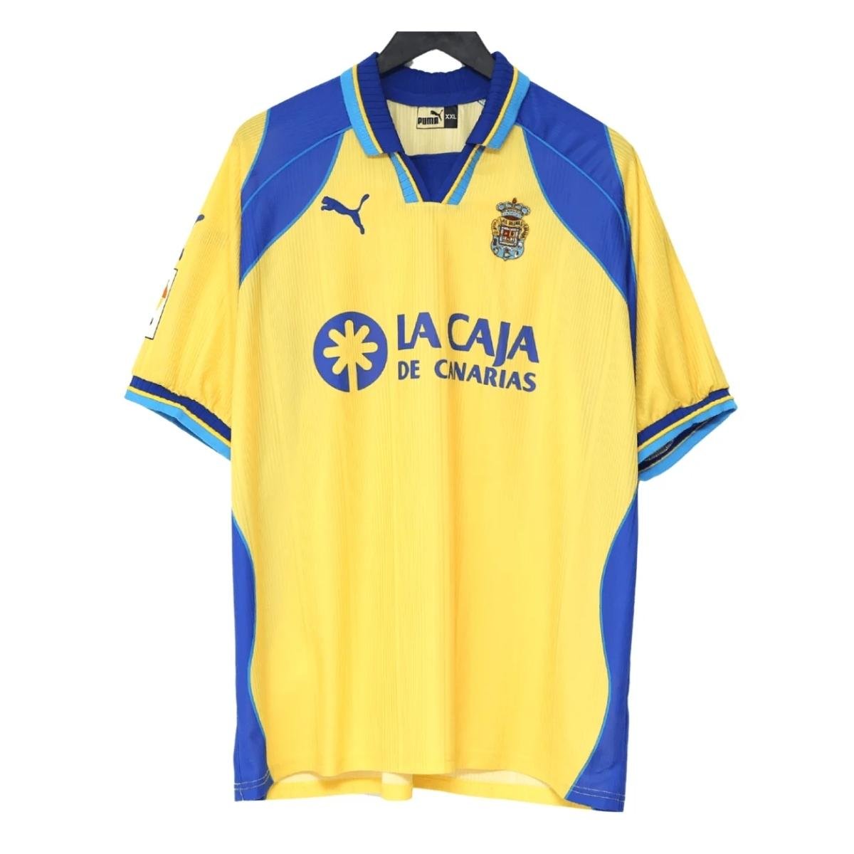 camisa-UD-Las-Palmas-2000-01-home-i-masculina (2) Camisa UD Las Palmas 2000/01 Amarela Home I Masculina