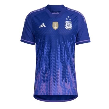 Camisa Argentina Roxo Patch Copa 2022 Away II Masculina