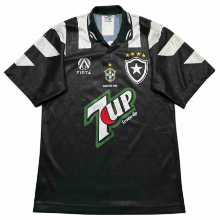 Camisa Botafogo Preta 1996/97 Titular I Tup Finta Masculina