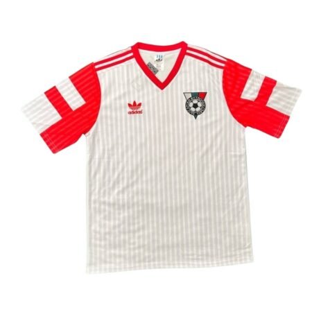 Camisa Seleção da Bulgária Branca 1990 Home I Masculina