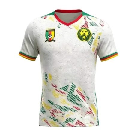 Camisa Camarões Branca 2025/26 Away II Masculina
