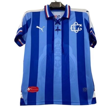 Camisa Chivas de Guadalajara 110 Anos Azul Aniveresário Goleiro Masculina
