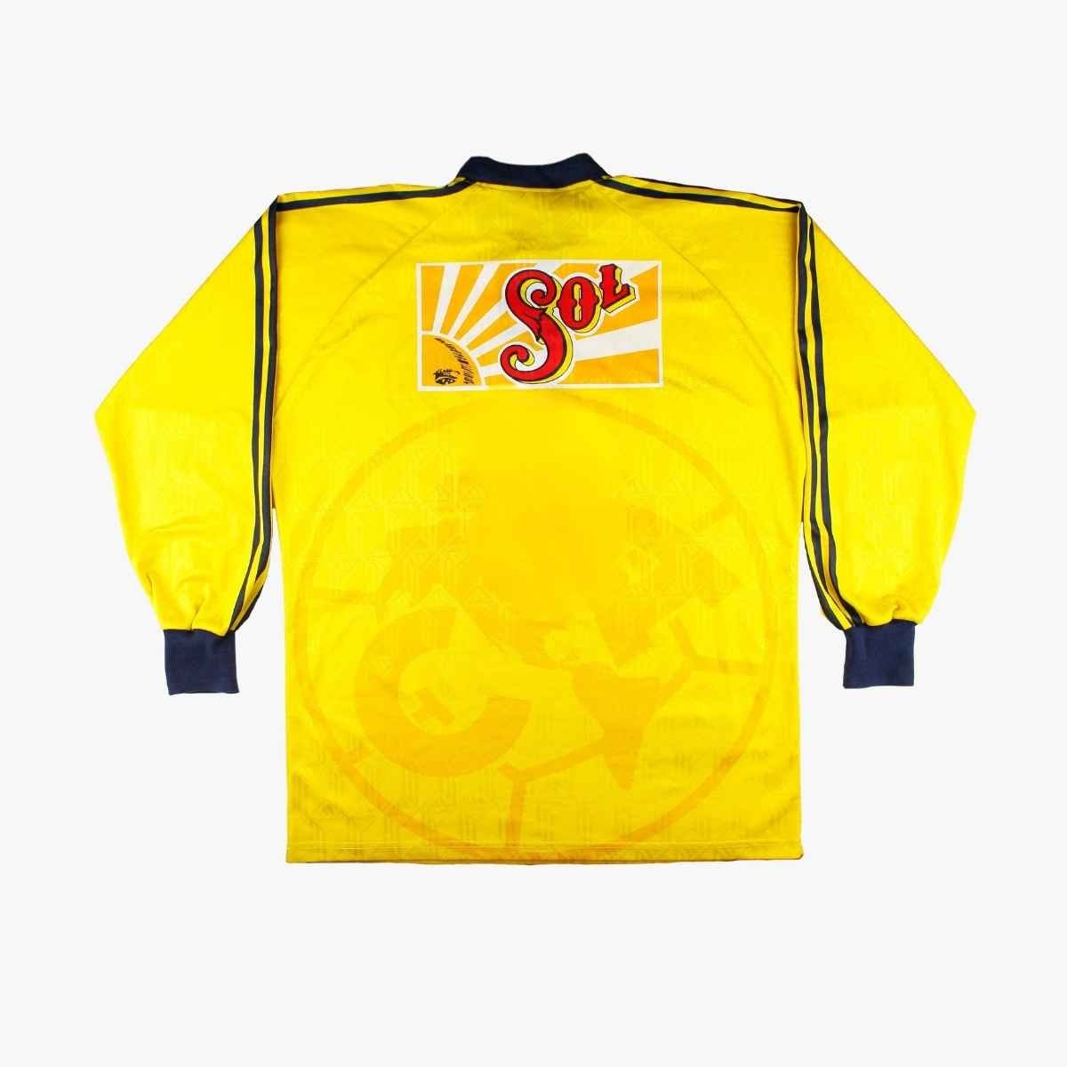 camisa-club-america-amarelo-1996-97-home-i-coca-cola-manga-longa-masculina (1) Camisa Club América Amarelo 1996/97 Home I Coca Cola Manga Longa