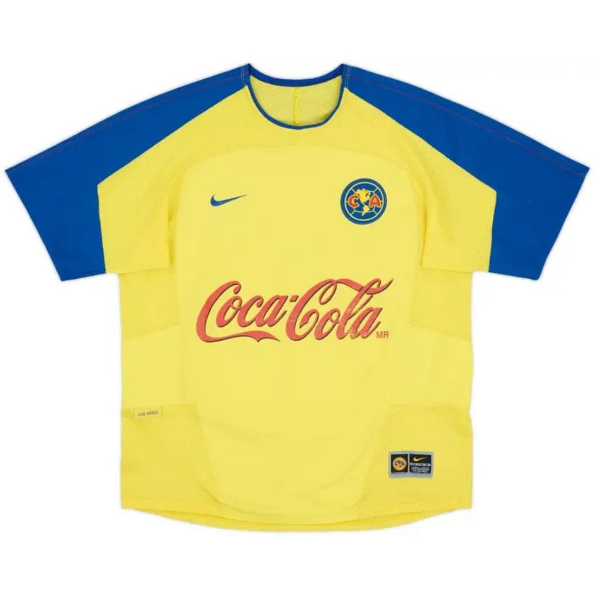 camisa-club-america-azul-2003-04-home-i-coca-cola-masculina Camisa Club América Amarelo 2003/04 Home I Coca Cola Masculina