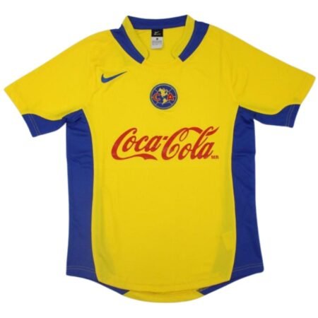 Camisa Club América Amarelo 2004/05 Home I Coca Cola Masculina