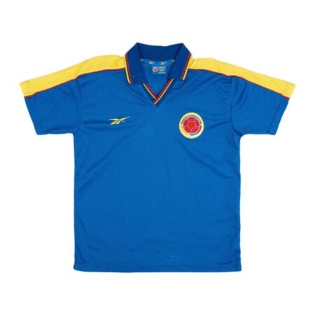 Camisa Colômbia Azul 1998/99 Away II Masculina